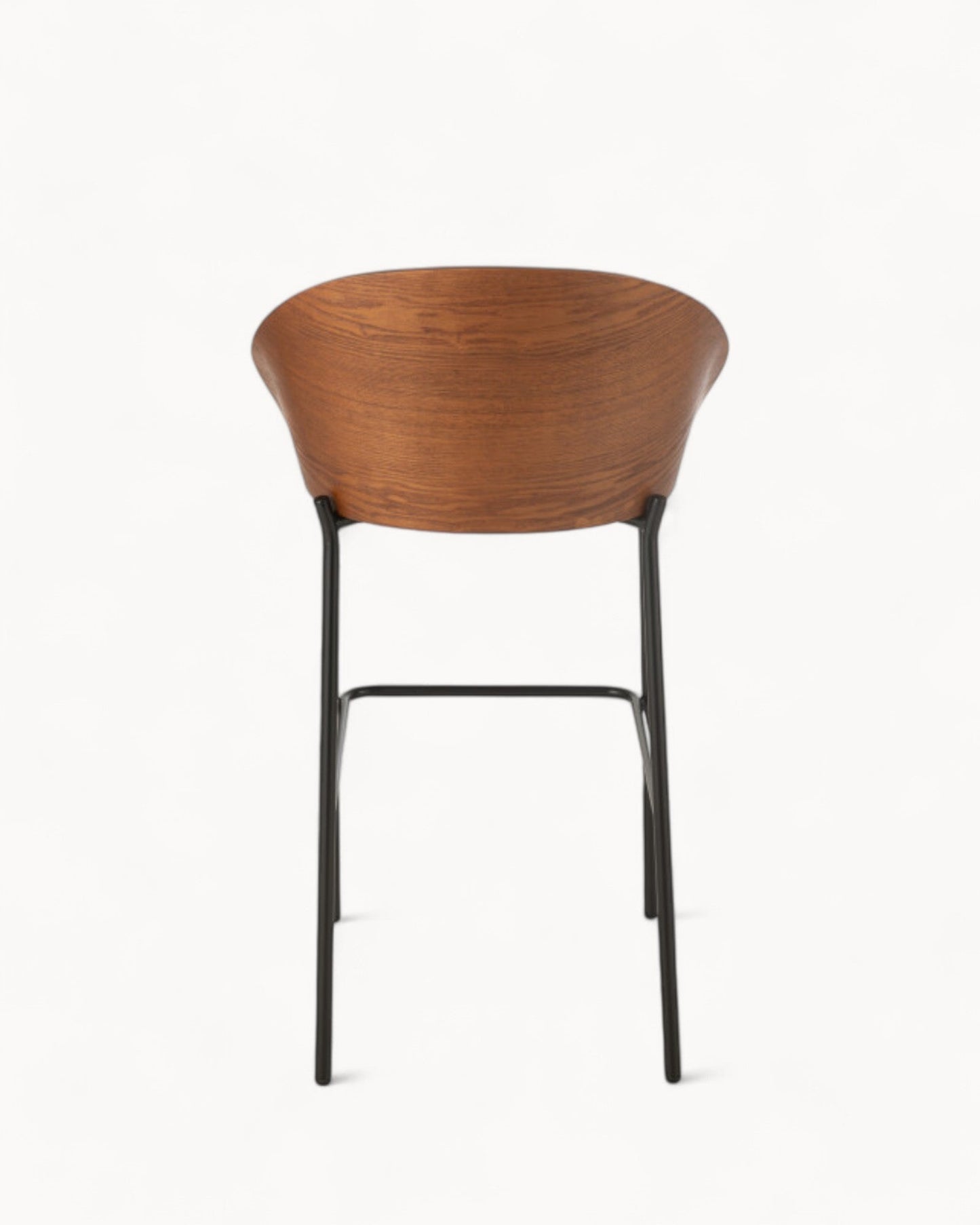 HeimNord – Barhocker Lone aus Sperrholz und Metall – Braun/Beige – 97,8 cm - HeimNordHeimNordHEI - DEFAULT TITLE - SGD - 441
