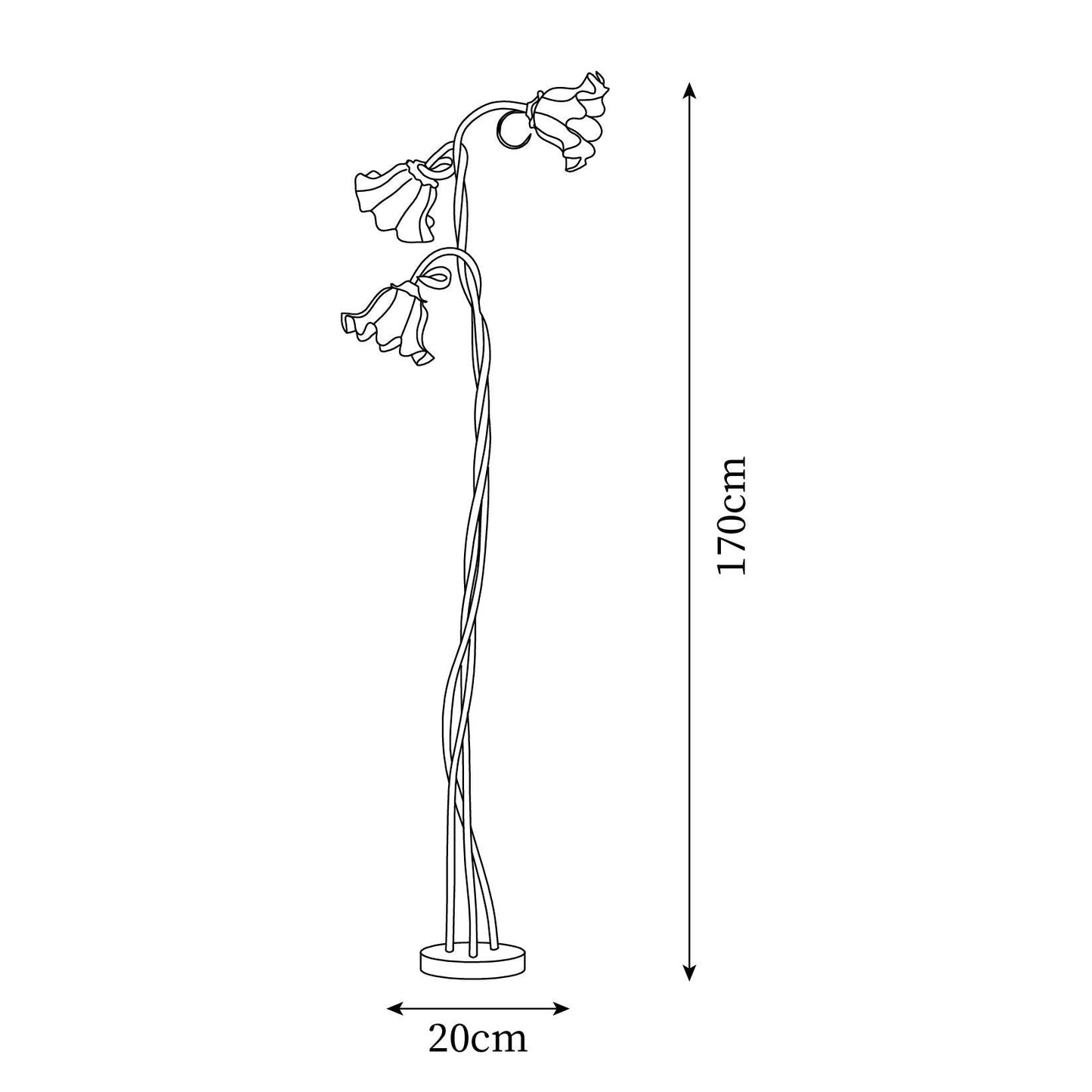HeimNord – Calla Blumenlampe - HeimNordHeimNordSKU_1753214576900_420